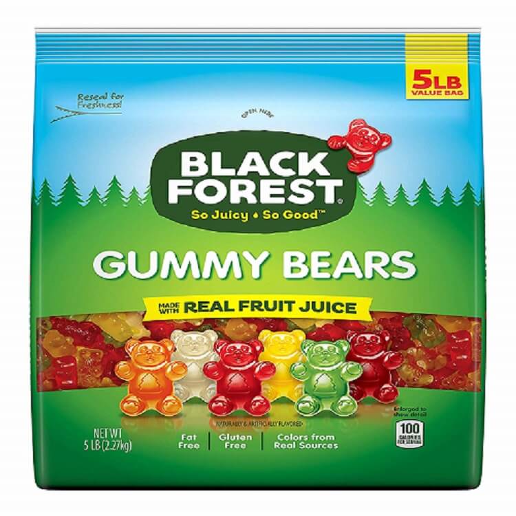 Black Forest Gummy Bears | Gummy Candy | Sweetservices.com